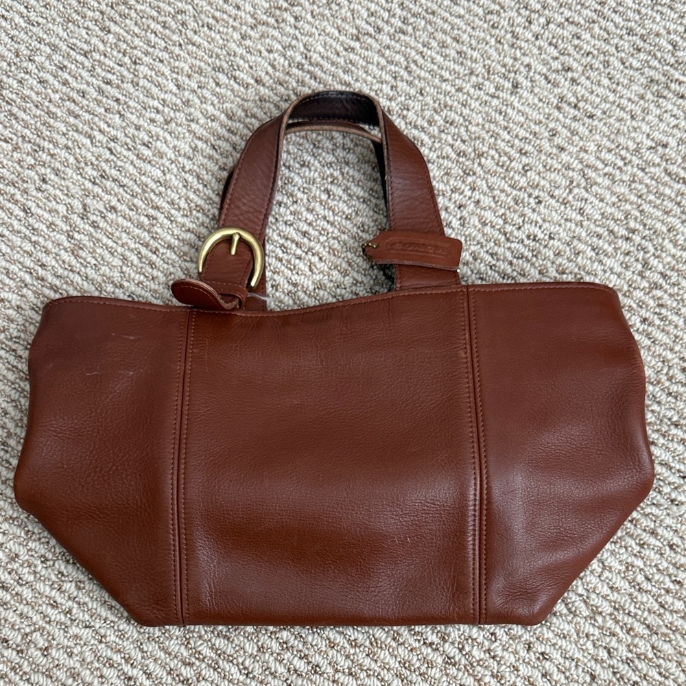 CoachBrown Leather Tote Bag